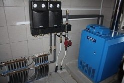Монтаж системы отопления водоснабжения и канализации коттеджа