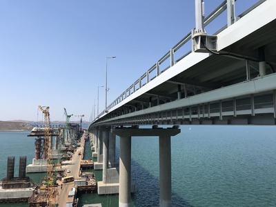 Строительство транспортного перехода через Керченский пролив